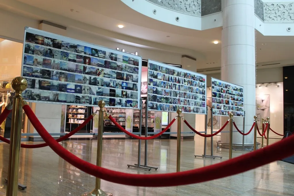 instagram exibition